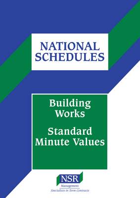 Building Works Standard Minute Values