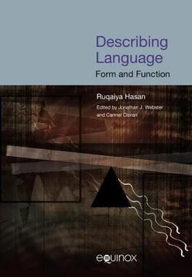 Describing Language: Form and Function