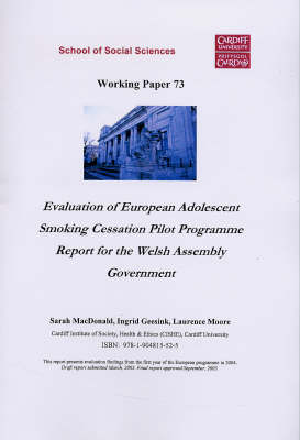 Evaluation of European Adolescent Smoking Cessation Pilot Programme