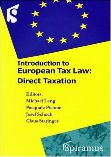 Introduction to European Tax Law on Direct Taxation