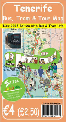 Tenerife Bus, Tram and Tour Map 2008