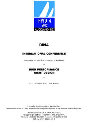 High Performance Yacht Design 2012