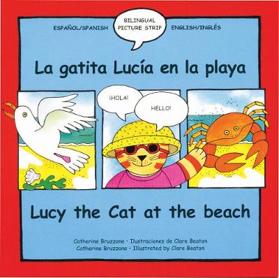 Lucy Cat at the Beach/La Gatita Lucia en la playa