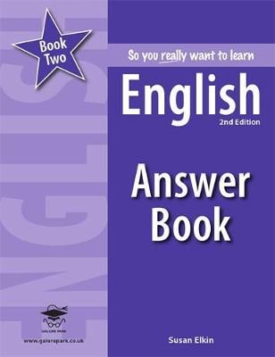 So You Really Want to Learn English: Answer Book Book 2