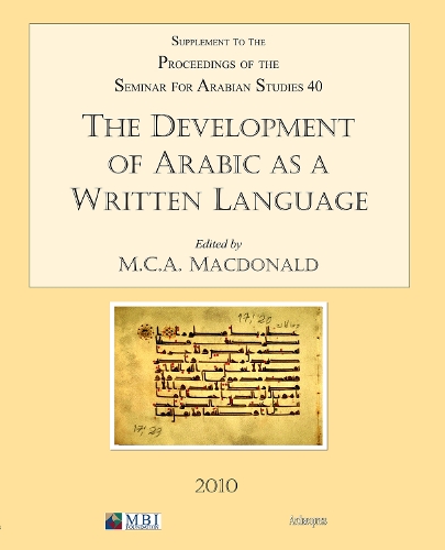 The Development of Arabic as a Written Language