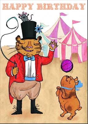Happy Birthday Colouring: Circus