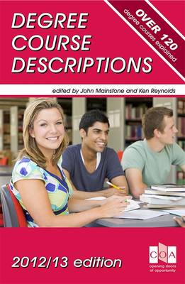 Degree Course Descriptions