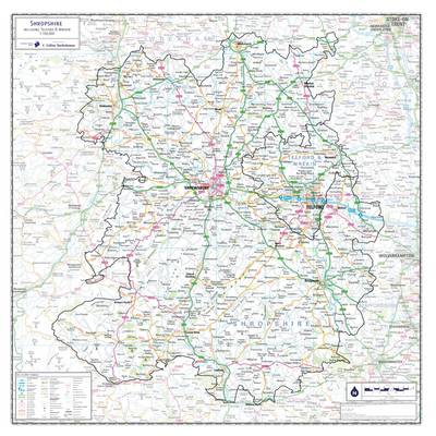 Shropshire County Planning Map