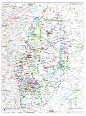 Nottinghamshire County Planning Map