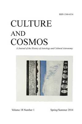 Culture and Cosmos Vol 18 Number 1