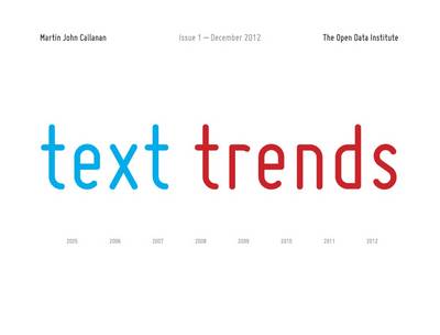 Text Trends: 1