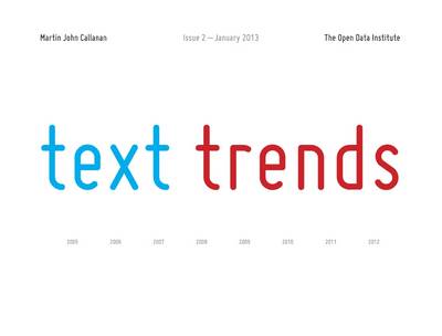 Text Trends: 2