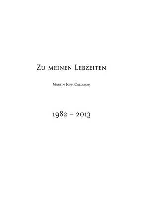 Zu Meinen Lebzeiten