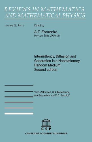 Intermittency, Diffusion and Generation in a Nonstationary Random Medium