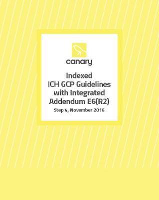 ICH GCP Guidelines with Integrated Addendum E6 (R2) A5