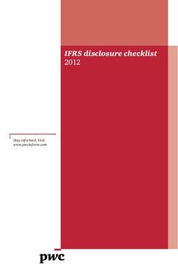 IFRS Disclosure Checklist