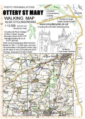 Ottery St Mary Walking Map