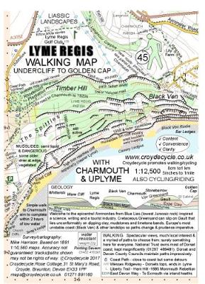 Lyme Regis Walking Map