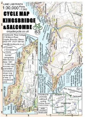 Cycle Map Kingsbridge & Salcombe