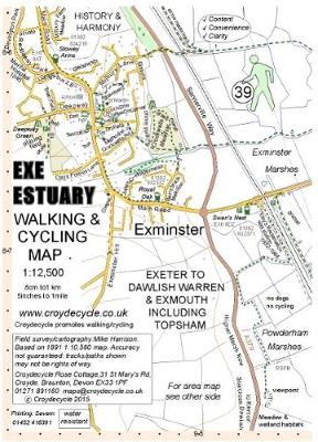 Exe Estuary Walking & Cycling Map