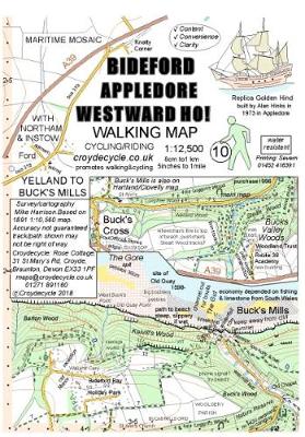 Bideford Appledore Westward Ho! Walking Map
