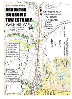 Braunton Burrows Taw Estuary Walking Map