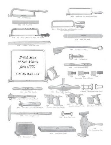 British Saws and Sawmakers from 1660