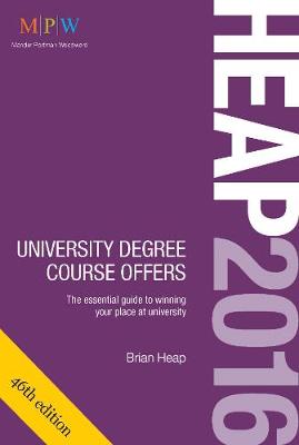 HEAP 2016: University Degree Course Offers
