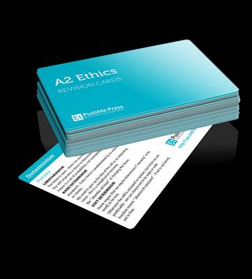 A2 Ethics Revision Cards for Edexcel