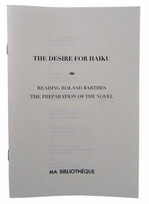 The  Desire for Haiku