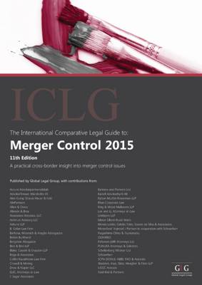 The International Comparative Legal Gudie to: Merger Control 2015