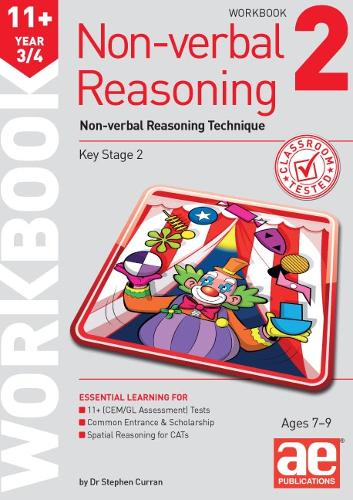 11+ Non-Verbal Reasoning Year 3/4 Workbook 2