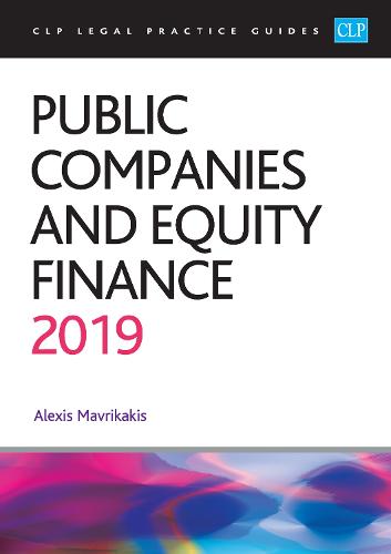 Public Companies and Equity Finance 2019