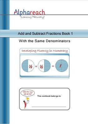 Add and Subtract Fractions Book 1 with the Same Denominators