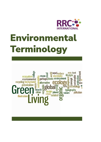 RRC Quick Reference Guide: Environmental Terminology
