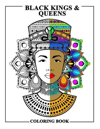 Black Kings and Queens Coloring Book