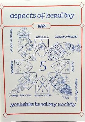 Journal of the Yorkshire Heraldry Society 1991