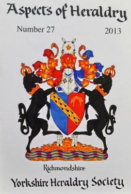 Journal of the Yorkshire Heraldry Society 2013