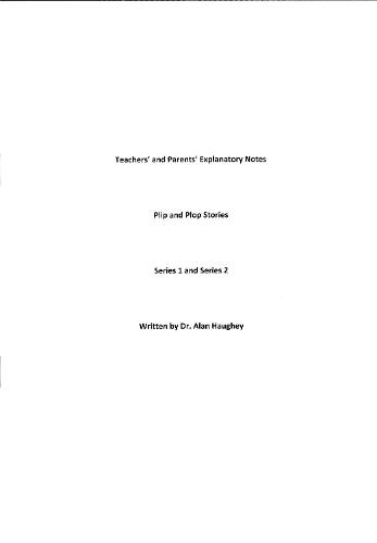 Teachers' and Parents' Explanatory Notes