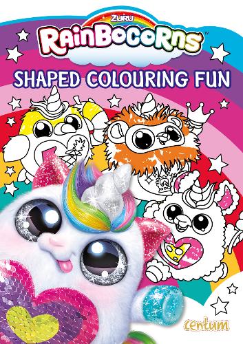 Shaped Colouring Fun: RainBocoRns