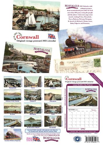 Cornwall Calendar, 2022
