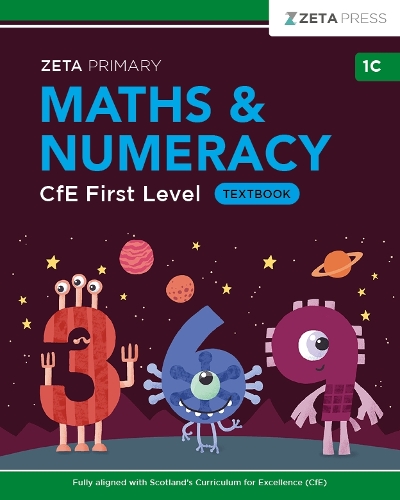 Maths & Numeracy CfE First Level 1C Textbook
