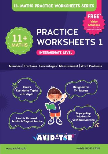 Practice Worksheets 1 (Intermediate level) – Color Edition