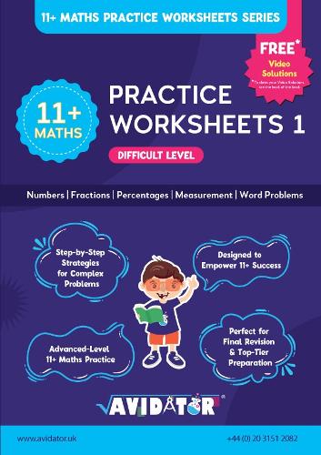 Practice Worksheets 1 (Difficult level) – Color Edition