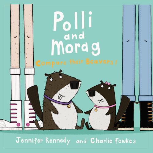 Polli and Morag compare their beavers