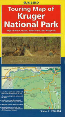 Touring Map of Kruger National Park