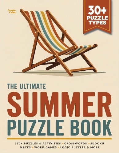 The Ultimate Summer Puzzle Book for Adults / Relaxing Screen Free Activities for Adults