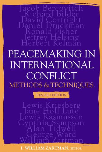 Peacemaking in International Conflict