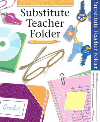Substitute Teacher Folder 24 pack