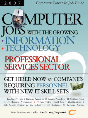 Computer Jobs with the Growing Information Technology Professional Services Sector